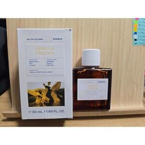 KORRES Vanilla Freesia spray Eau de Toilette perfume 50 ml NIB/Box is damaged